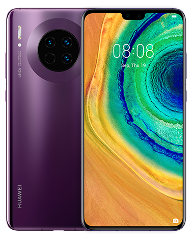 Телефон Huawei Mate 30 8/128GB - замена стекла в Твери